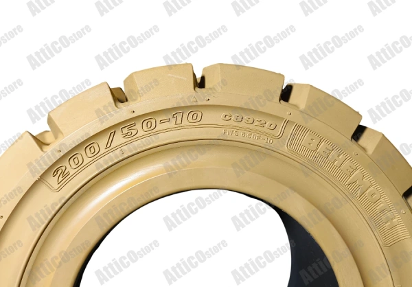 Шина цельнолитая CST 200/50-10 C8920 BEHEMOTH NM CL